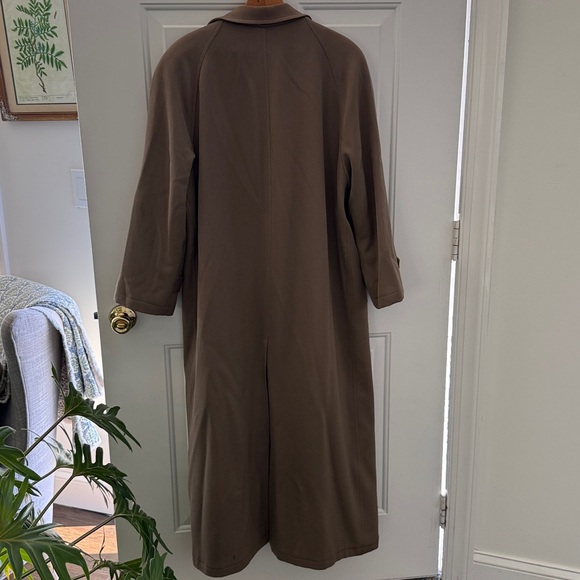 Vintage Ralph Lauren Wool Full Length Coat - Size 12. Made in USA - Picture 10 of 15